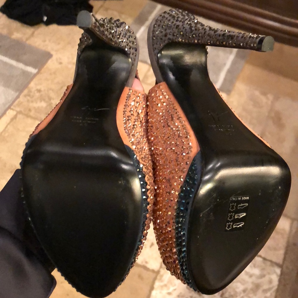New Giuseppe zanotti 6" platform Swarovski crystal - Picture 7 of 8